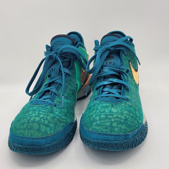 Nike LeBron NXXT Gen Geode Teal Campfire Orange DR8784-301 Mens Size 13 main image 9